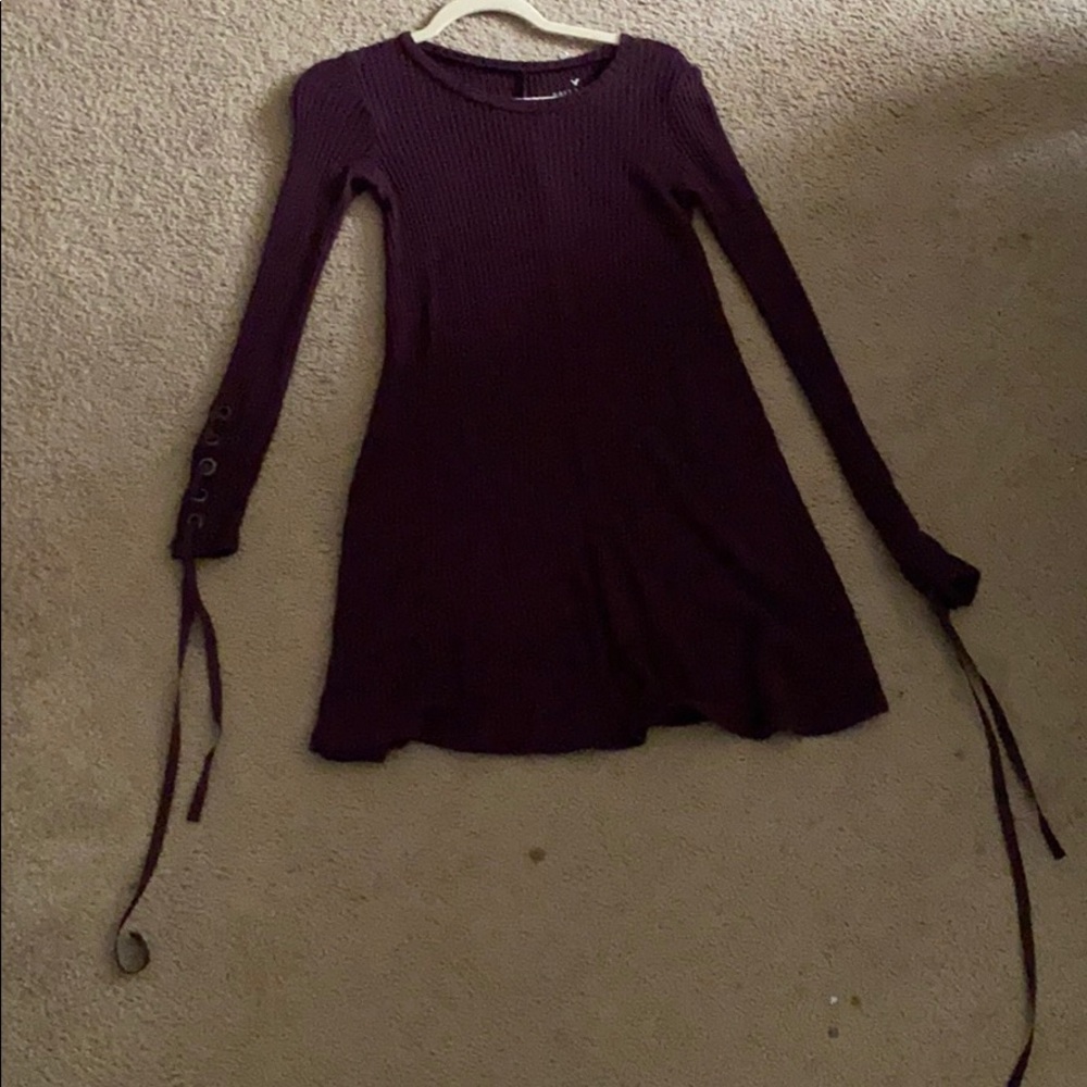 Soft purple dress